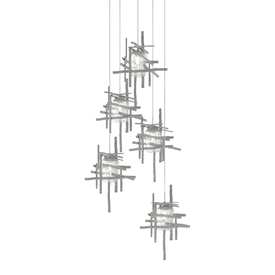 Hubbardton Forge Tura 5 Light 28" Wide Multi Light Pendant