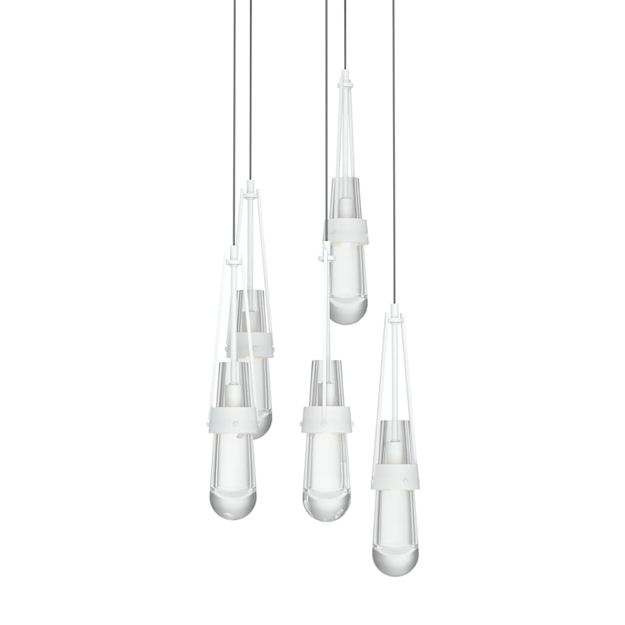 Hubbardton Forge Link 5 Light 13" Wide Multi Light Pendant