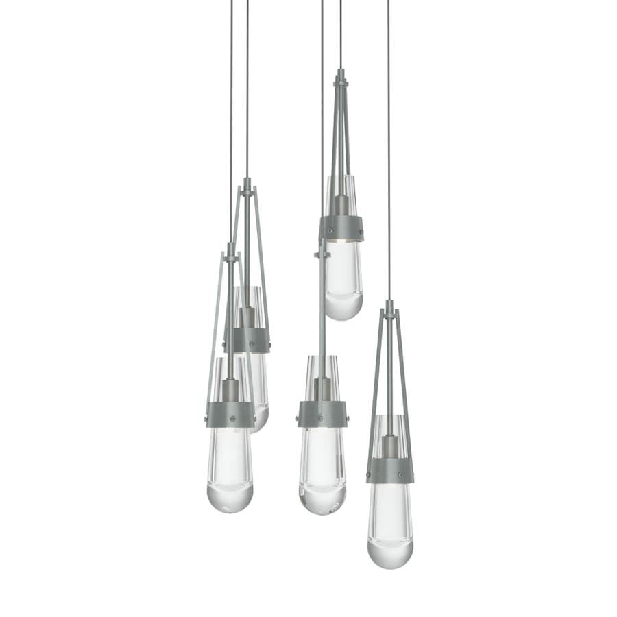 Hubbardton Forge Link 5 Light 13" Wide Multi Light Pendant