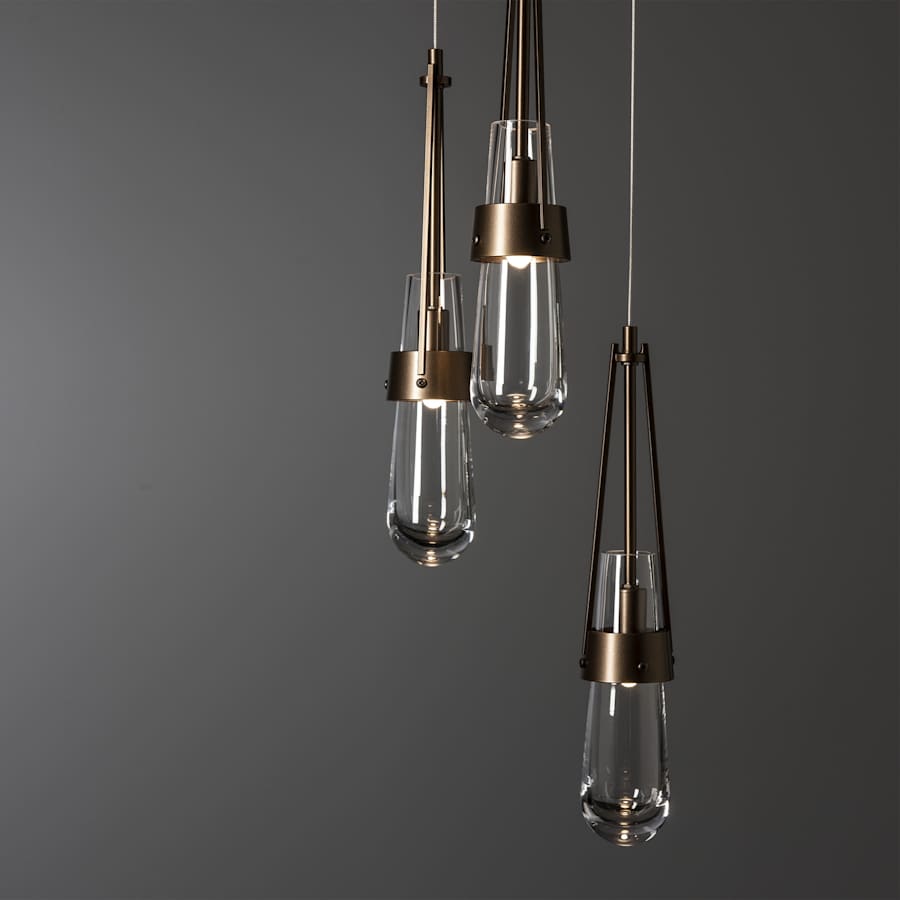 Hubbardton Forge Link 5 Light 13" Wide Multi Light Pendant