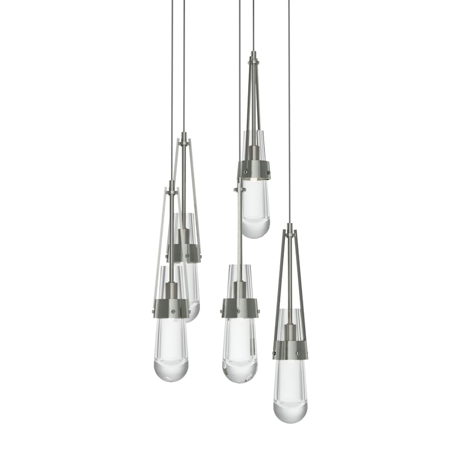 Hubbardton Forge Link 5 Light 13" Wide Multi Light Pendant