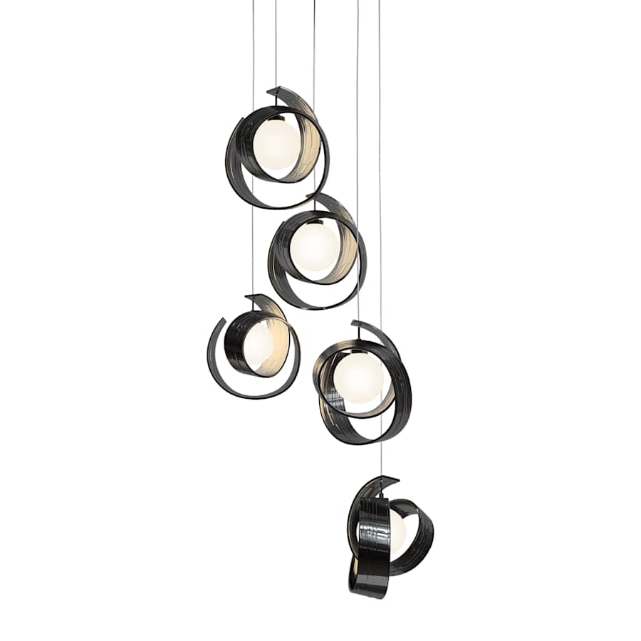 Hubbardton Forge Riza 5 Light 20" Wide Multi Light Pendant