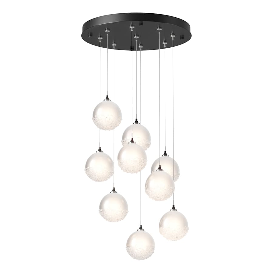Hubbardton Forge Fritz 9 Light 21" Wide Suspension Multi Light Pendant