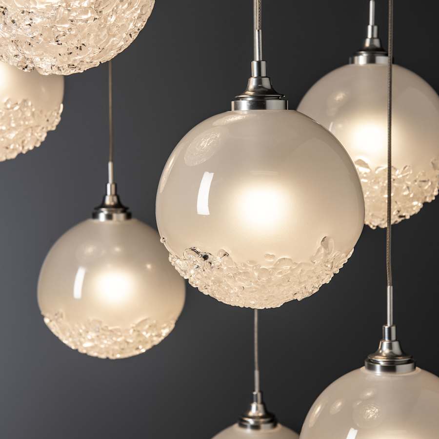 Hubbardton Forge Fritz 9 Light 21" Wide Suspension Multi Light Pendant