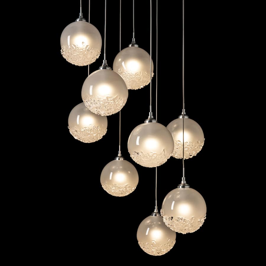 Hubbardton Forge Fritz 9 Light 21" Wide Suspension Multi Light Pendant