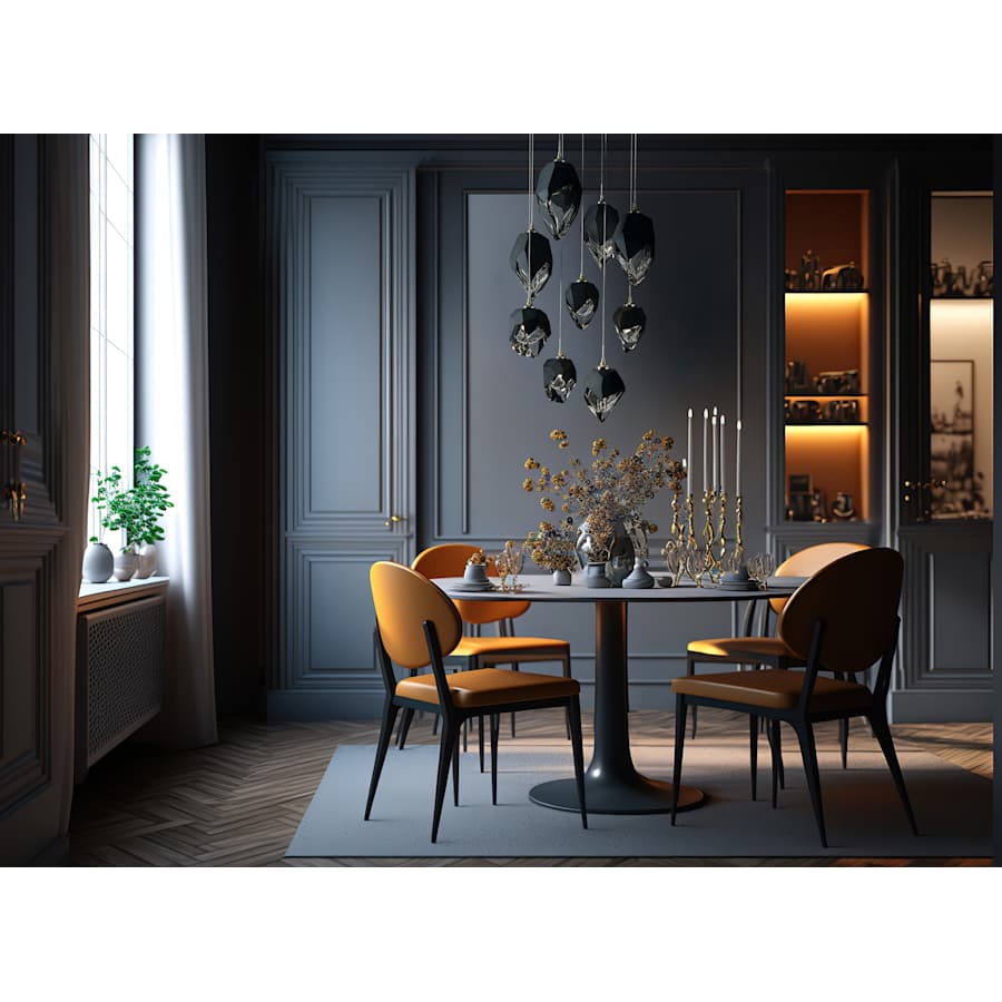 Hubbardton Forge Chrysalis 5 Light 16" Wide Multi Light Pendant