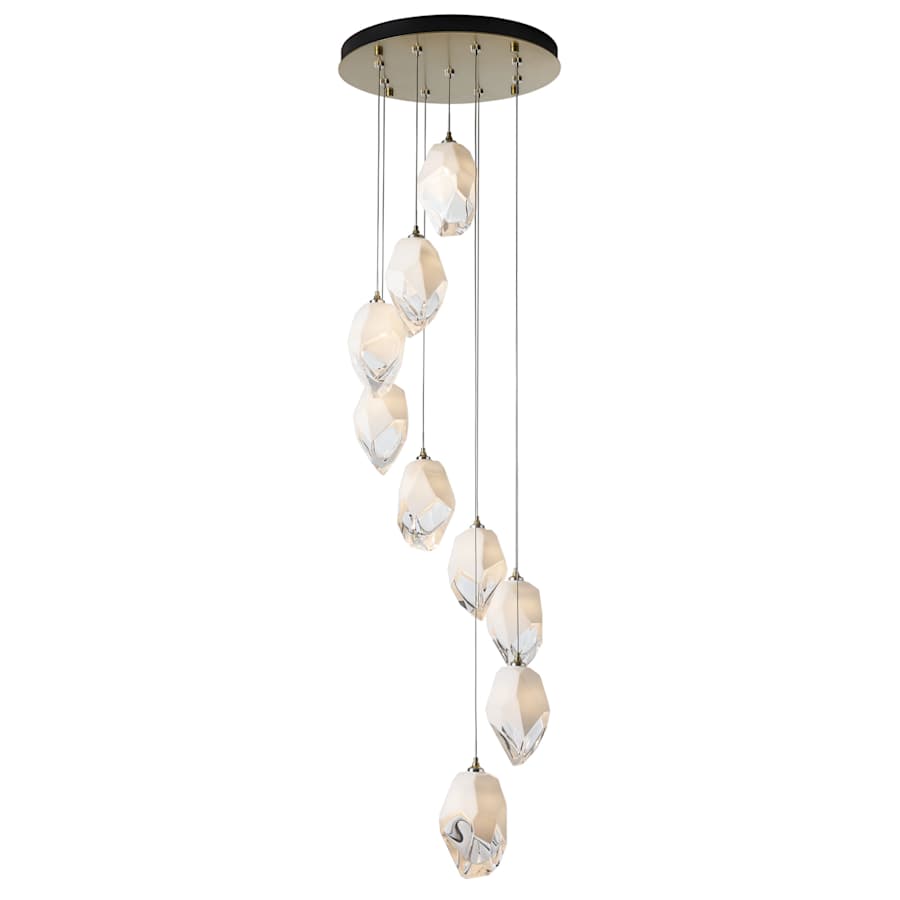 Hubbardton Forge Chrysalis 9 Light 21" Wide Multi Light Pendant