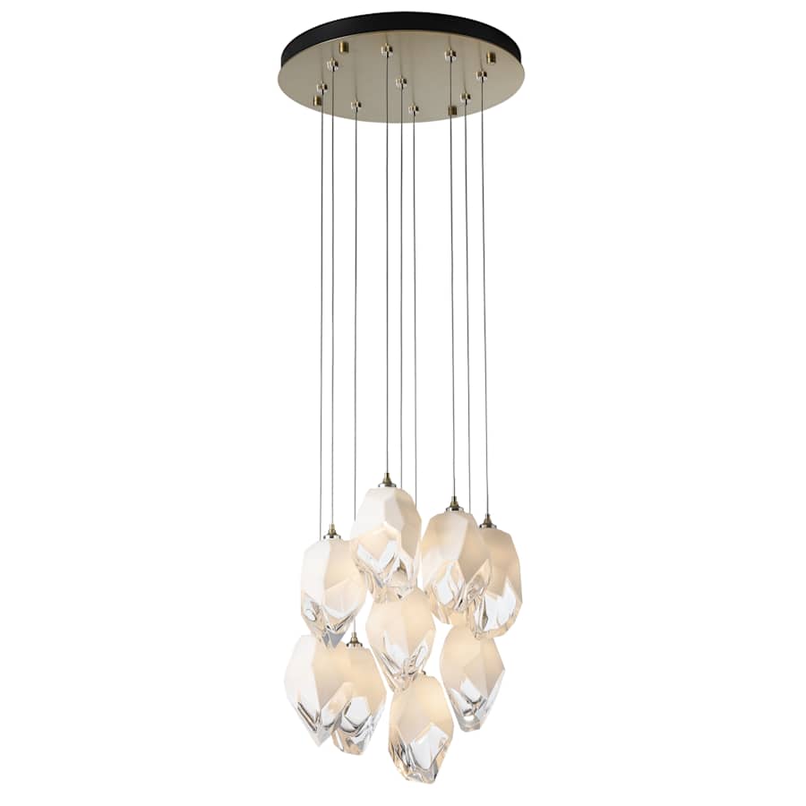 Hubbardton Forge Chrysalis 9 Light 21" Wide Multi Light Pendant