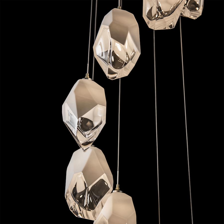 Hubbardton Forge Chrysalis 9 Light 21" Wide Multi Light Pendant