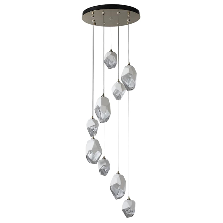 Hubbardton Forge Chrysalis 9 Light 21" Wide Multi Light Pendant