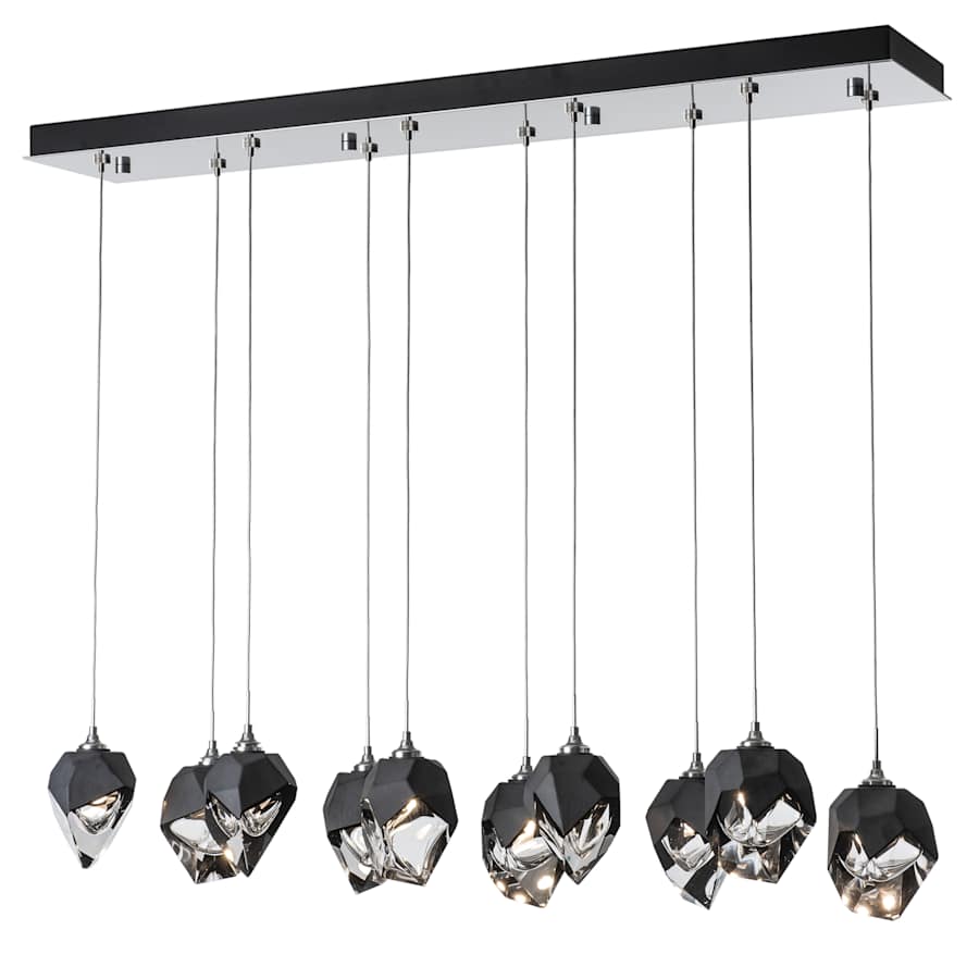Hubbardton Forge Chrysalis 10 Light 45" Wide Linear Pendant