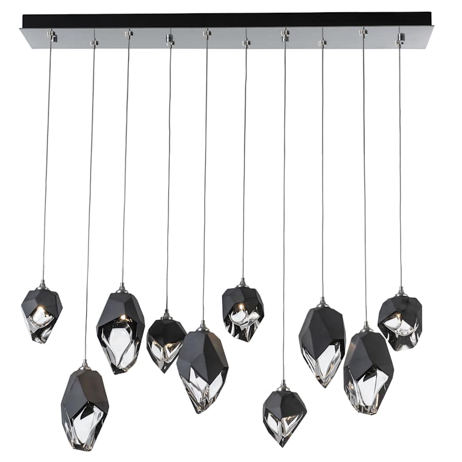 Hubbardton Forge Chrysalis 10 Light 45" Wide Linear Pendant
