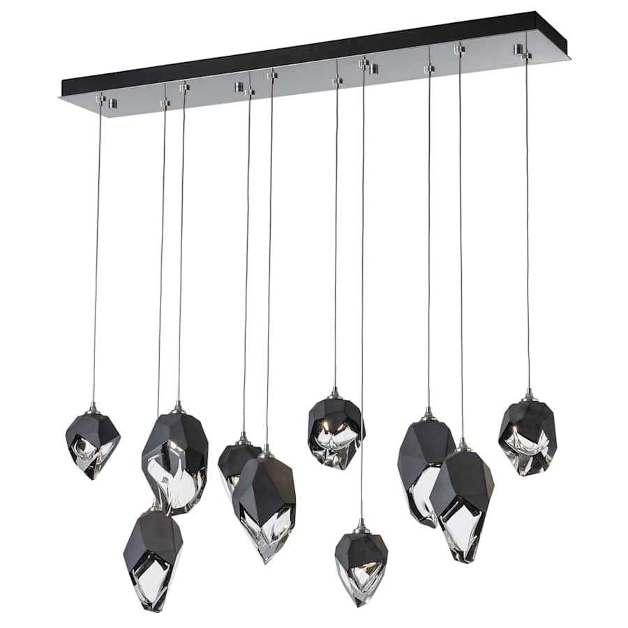 Hubbardton Forge Chrysalis 10 Light 45" Wide Linear Pendant