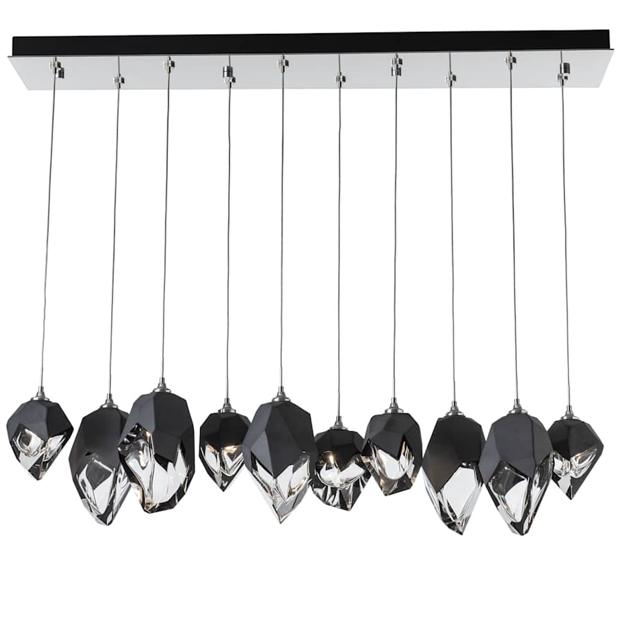 Hubbardton Forge Chrysalis 10 Light 45" Wide Linear Pendant
