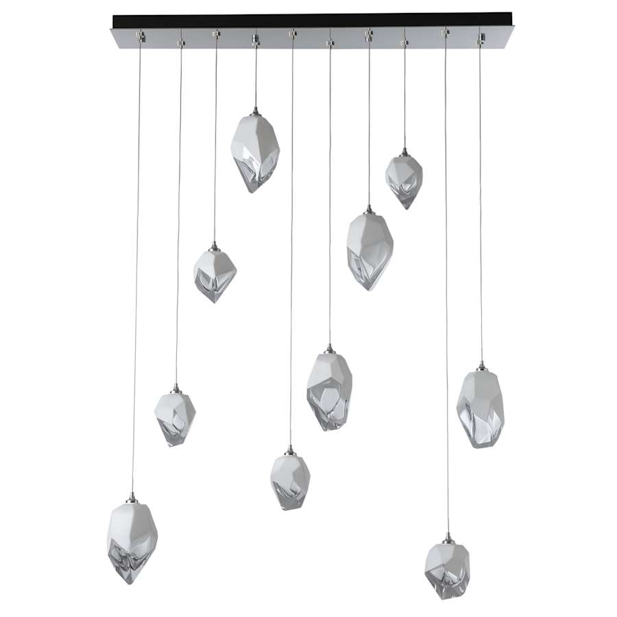 Hubbardton Forge Chrysalis 10 Light 45" Wide Linear Pendant