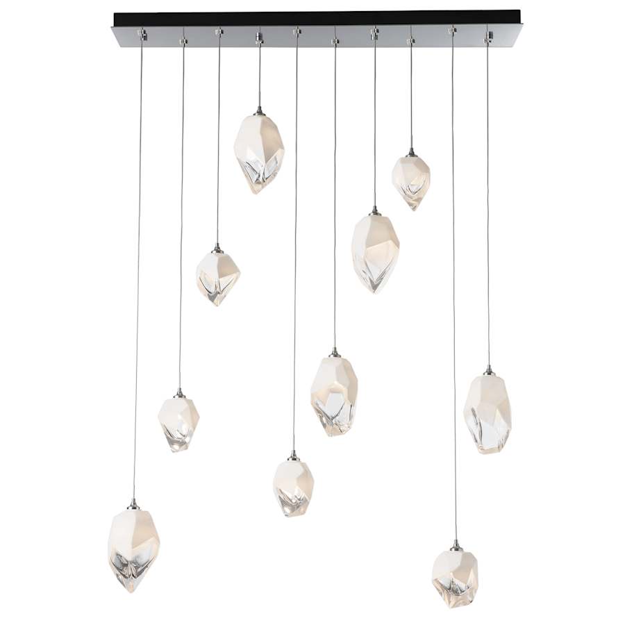 Hubbardton Forge Chrysalis 10 Light 45" Wide Linear Pendant