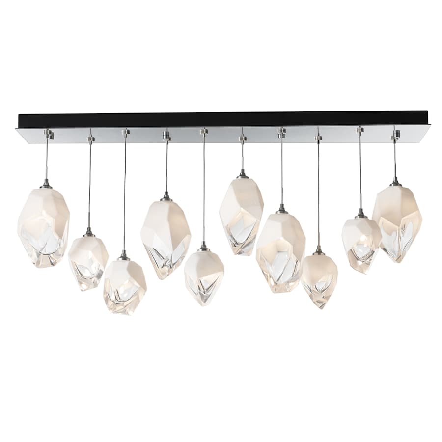 Hubbardton Forge Chrysalis 10 Light 45" Wide Linear Pendant