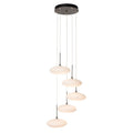 Hubbardton Forge Clouds 5 Light 20" Wide Multi Light Pendant