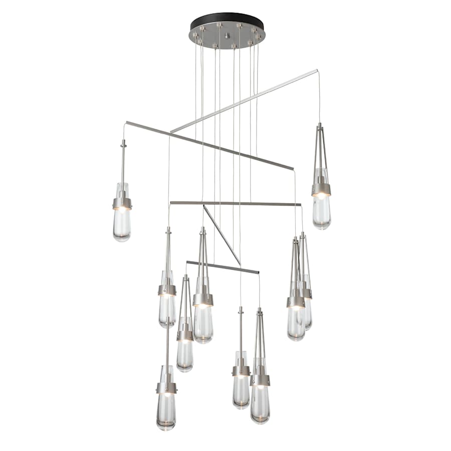 Hubbardton Forge Link 10 Light 35" Wide Multi Light Pendant