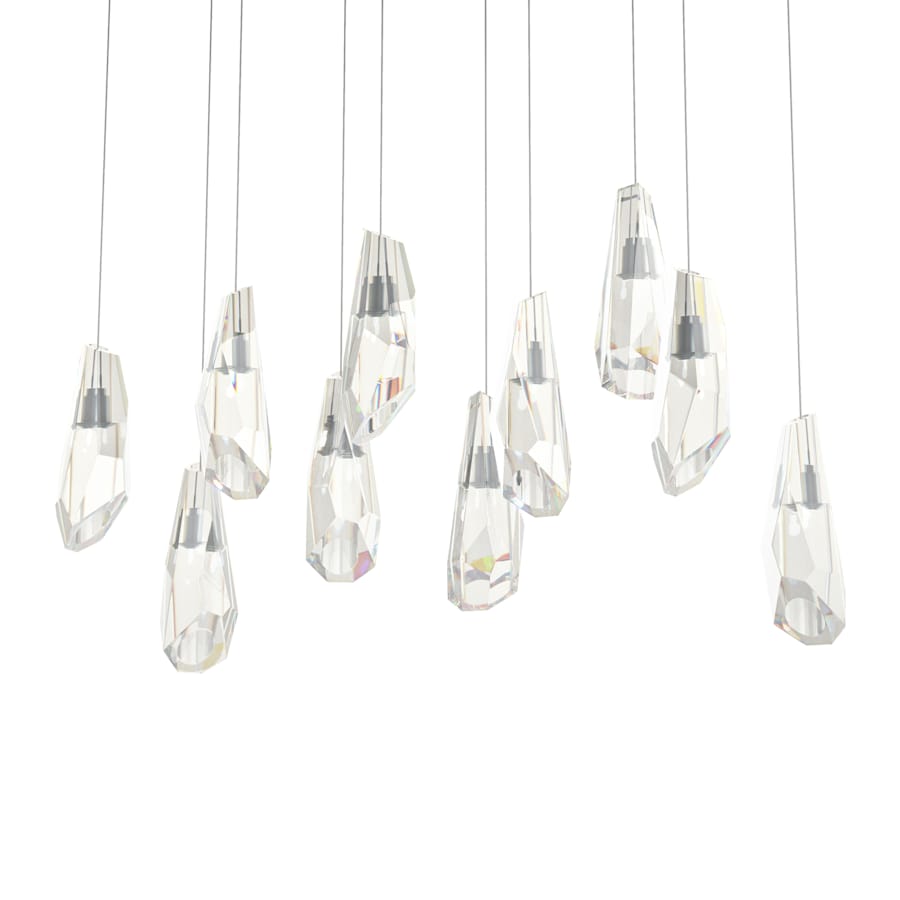 Hubbardton Forge Luma 10 Light 45" Wide Linear Pendant