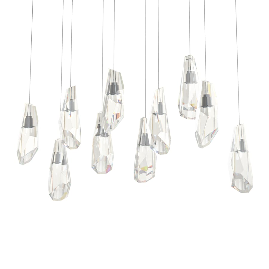 Hubbardton Forge Luma 10 Light 45" Wide Linear Pendant