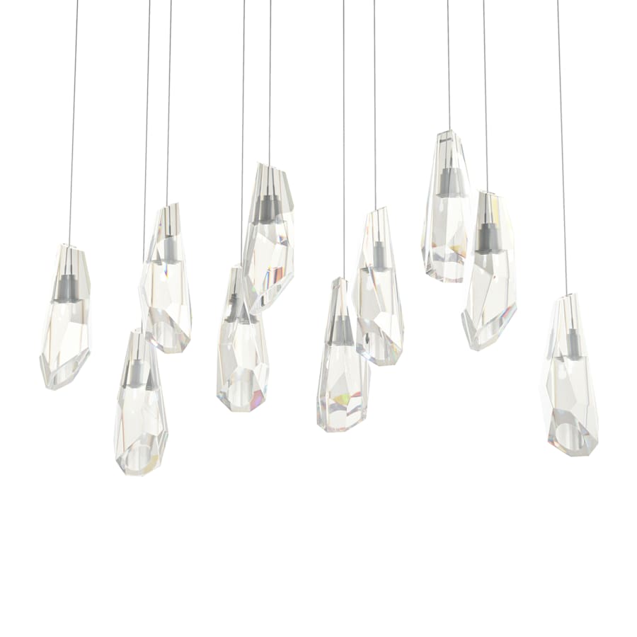Hubbardton Forge Luma 10 Light 45" Wide Linear Pendant
