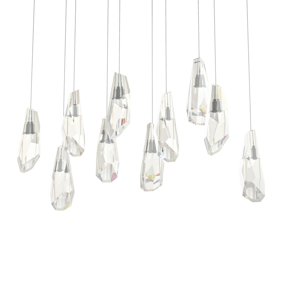Hubbardton Forge Luma 10 Light 45" Wide Linear Pendant
