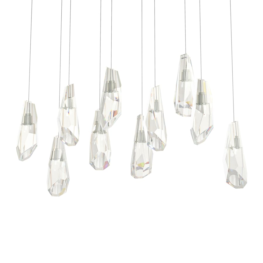 Hubbardton Forge Luma 10 Light 45" Wide Linear Pendant