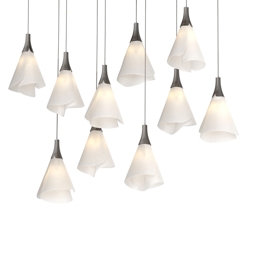 Hubbardton Forge Mobius 10 Light 46" Wide Linear Pendant