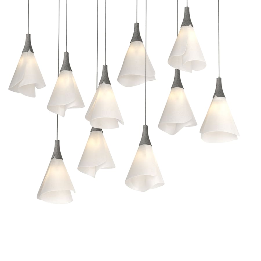 Hubbardton Forge Mobius 10 Light 46" Wide Linear Pendant