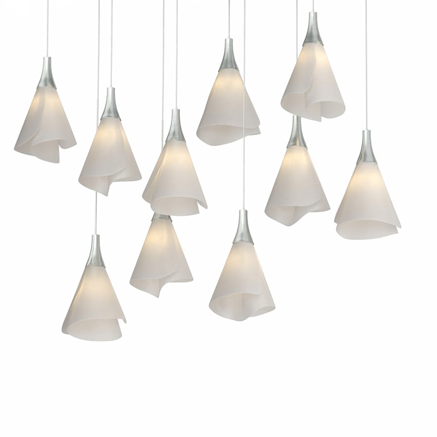 Hubbardton Forge Mobius 10 Light 46" Wide Linear Pendant