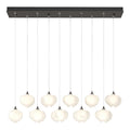 Hubbardton Forge Ume 10 Light 45" Wide Linear Pendant