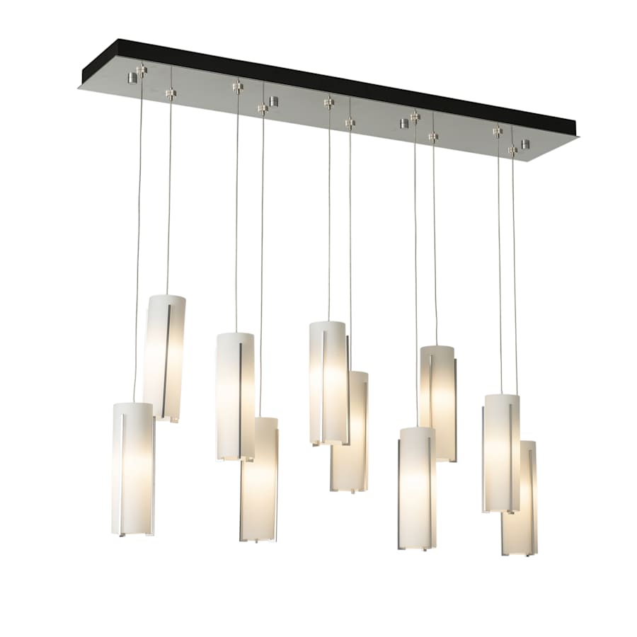 Hubbardton Forge Exos 10 Light 45" Wide Linear Pendant