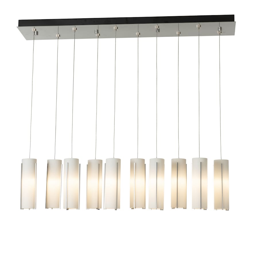 Hubbardton Forge Exos 10 Light 45" Wide Linear Pendant