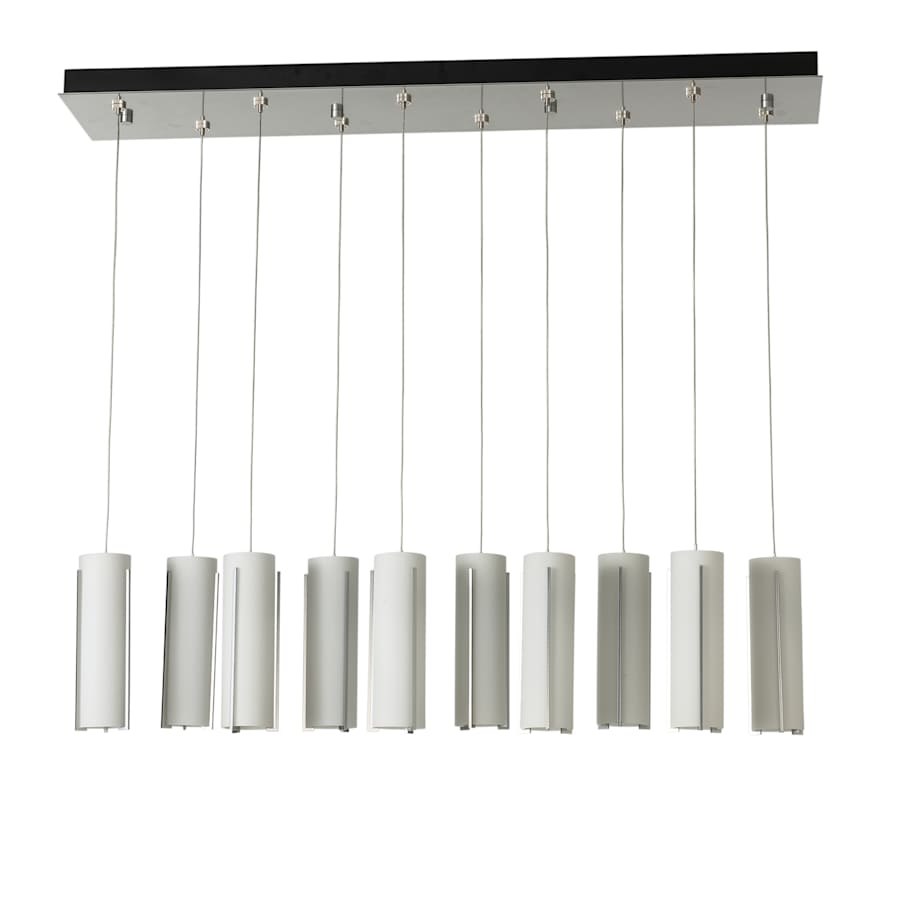 Hubbardton Forge Exos 10 Light 45" Wide Linear Pendant