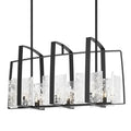 Hubbardton Forge Arc 8 Light 43" Wide Linear Chandelier