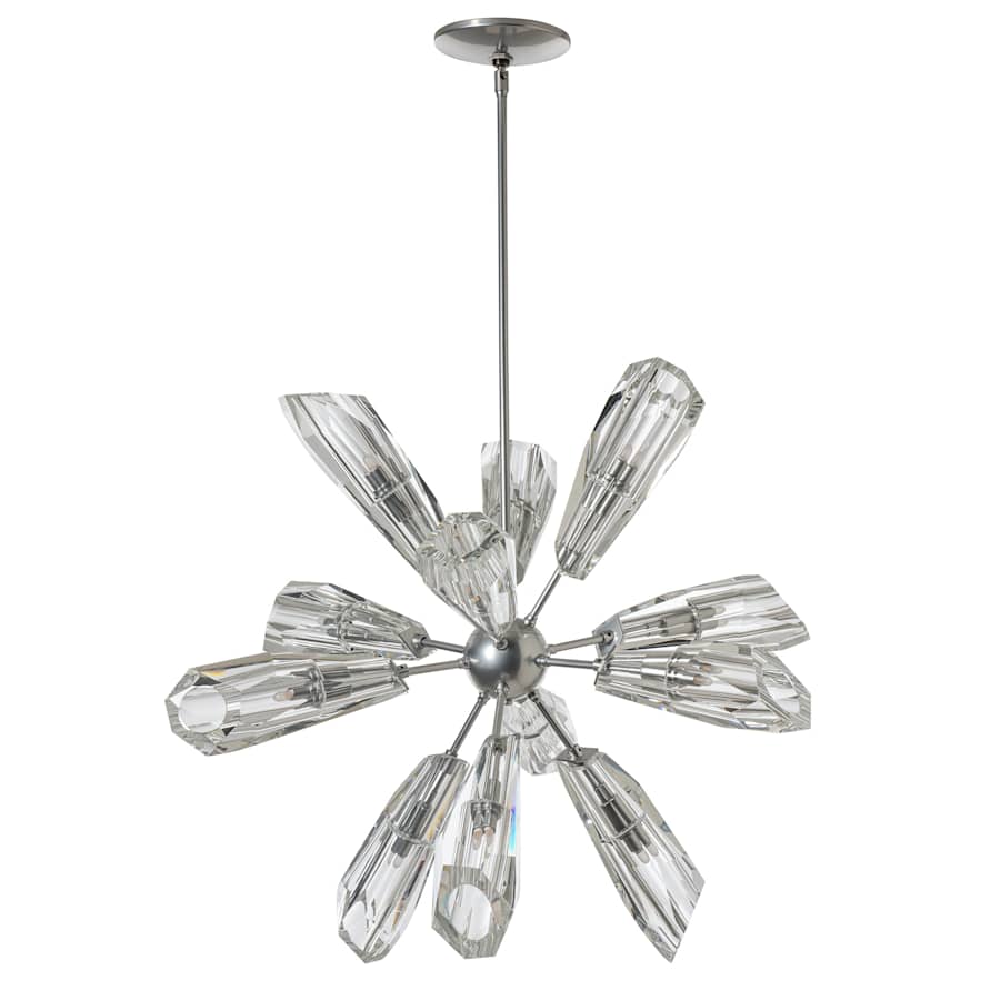 Hubbardton Forge Luma 12 Light 32" Wide Crystal Pendant