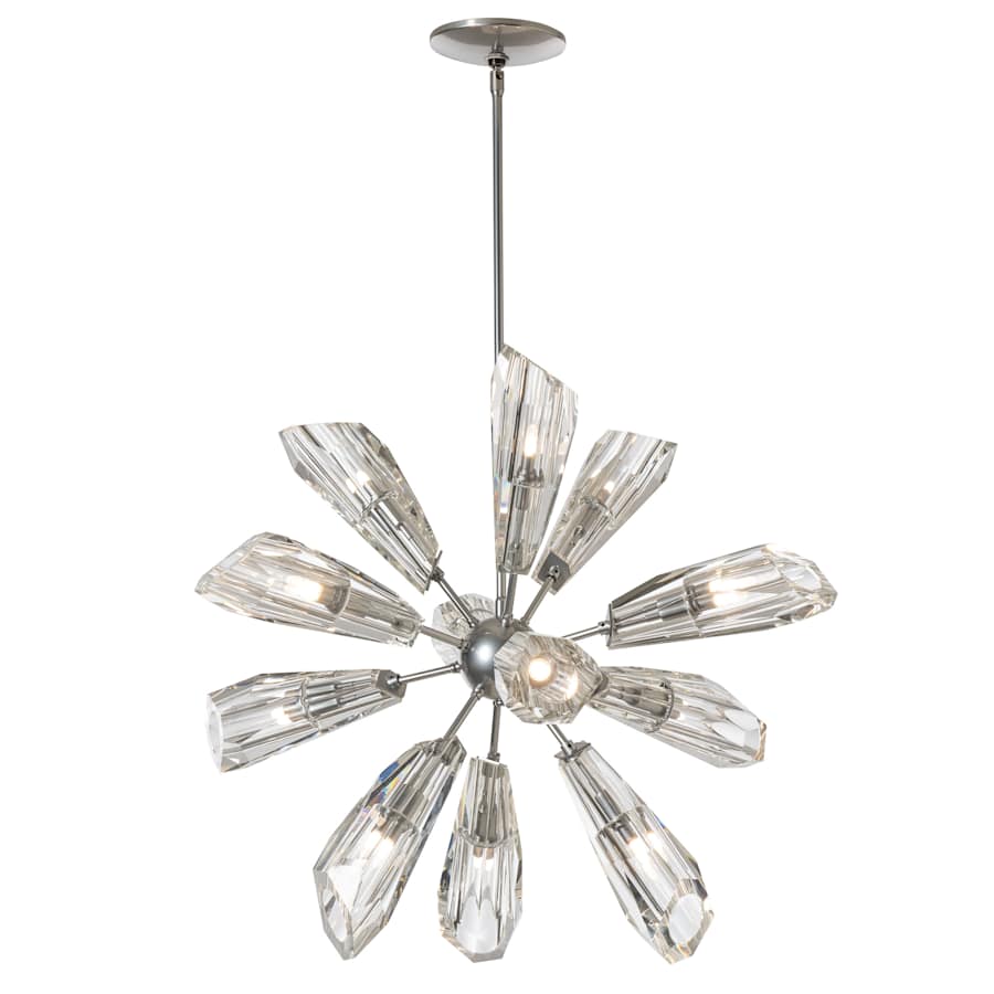 Hubbardton Forge Luma 12 Light 32" Wide Crystal Pendant