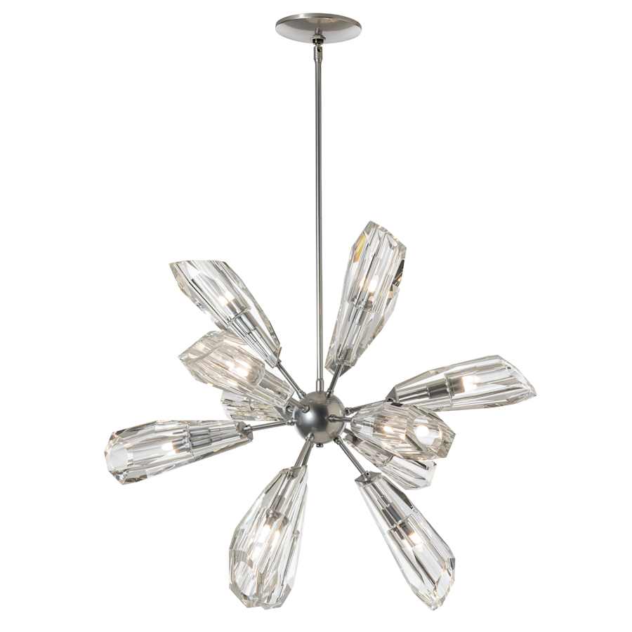 Hubbardton Forge Luma 12 Light 32" Wide Crystal Pendant
