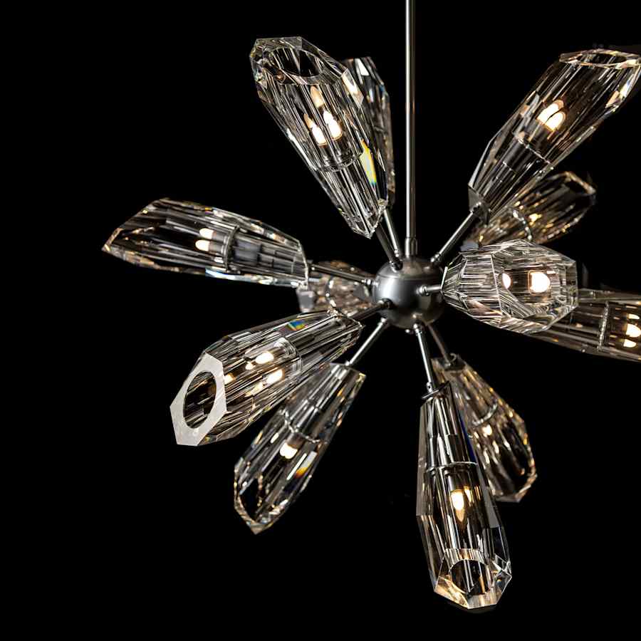 Hubbardton Forge Luma 12 Light 32" Wide Crystal Pendant