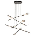 Hubbardton Forge Flight 10 Light 40" Wide Multi Light Pendant