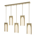 Hubbardton Forge Cypress 56" Wide LED Linear Pendant