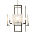 Hubbardton Forge Geo 4 Light 21" Wide Chandelier