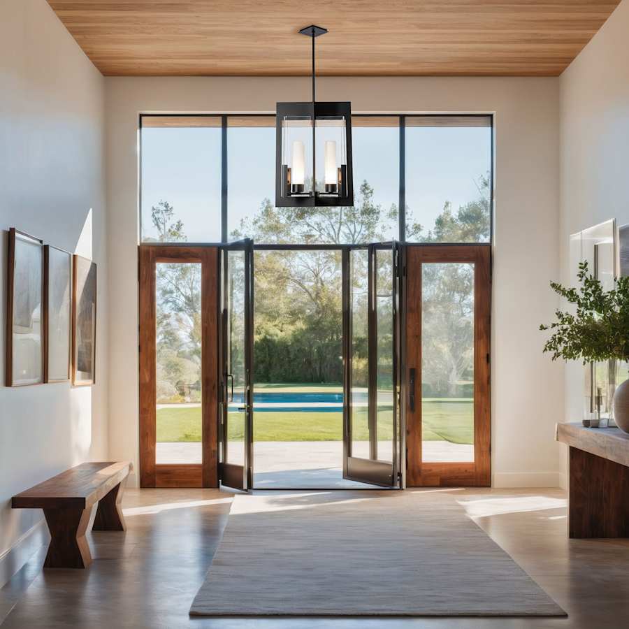 Hubbardton Forge Summit 4 Light 23" Wide Pendant