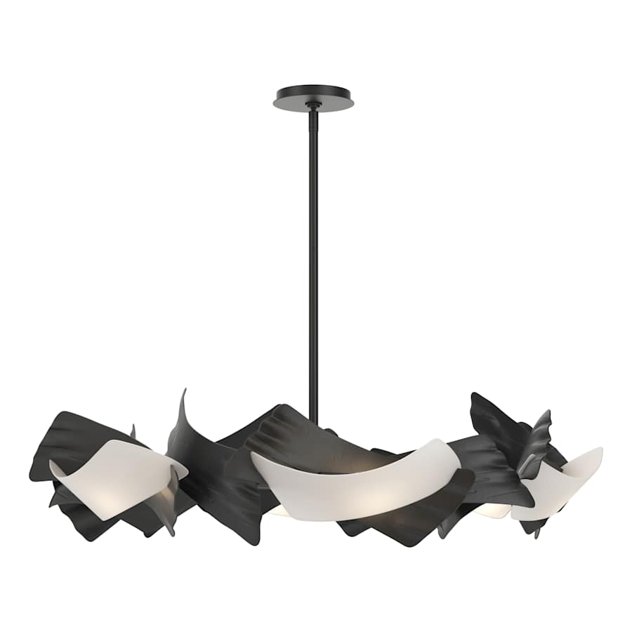 Hubbardton Forge Crest 6 Light 38" Wide Abstract Pendant
