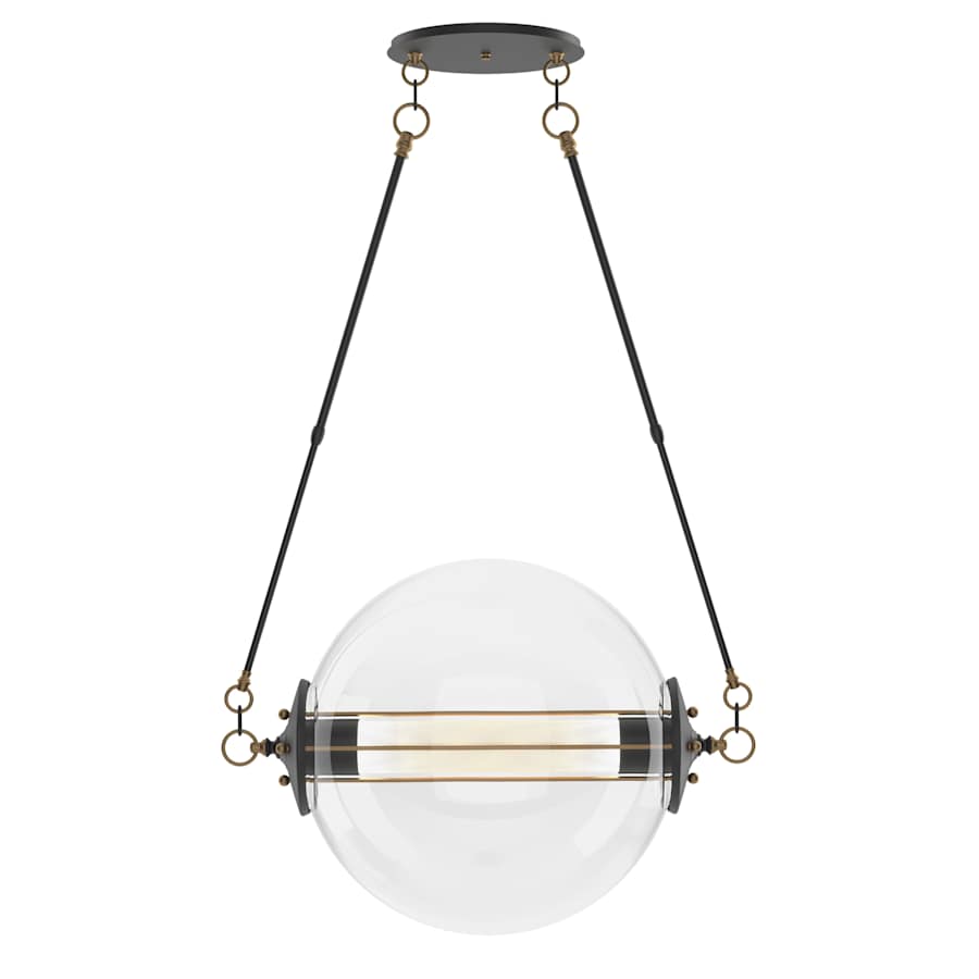Hubbardton Forge Otto 2 Light 28" Wide Pendant