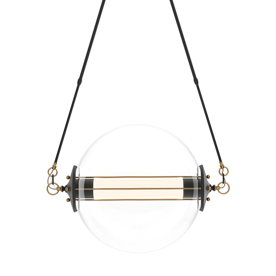 Hubbardton Forge Otto 2 Light 28" Wide Pendant