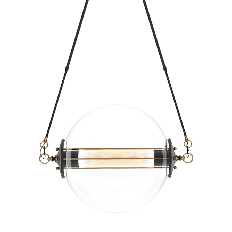 Hubbardton Forge Otto 2 Light 28" Wide Pendant