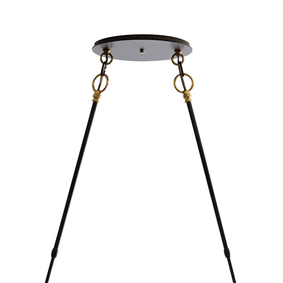 Hubbardton Forge Otto 2 Light 28" Wide Pendant