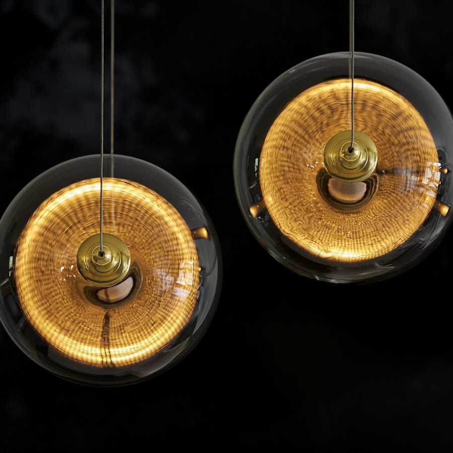 Hubbardton Forge Otto 10 Light 57" Wide Suspension Linear Pendant